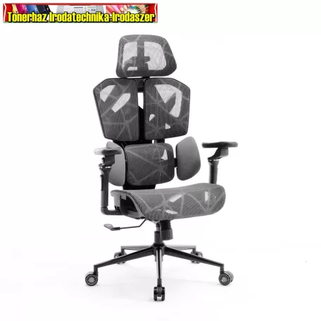 TitanMesh Pro Irodai forgószék oldalpárnával - szürke- 119 x 72 x 73 cm BMD1123GY