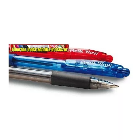 Pentel WOW BK417 nyomógombos golyóstoll kül. színben