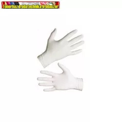 Gumikesztyű LATEX PÚDERMENTES 100db/dob Méret: S