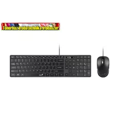   Genius SlimStar C126 USB fekete magyar billentyűzet+egér (31330007404 )