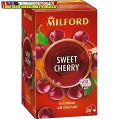   MILFORD SWEET CHERRY CSERESZNYE ÍZŰ GYÜMÖLCSTEA 20 FILTER 40 G/dob