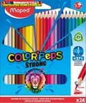 Maped COLOR PEPS STRONG színes ceruza, 24 db/doboz  862724