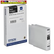 Epson T7551 eredeti  BLACK tintapatron 5,5k/100ml 