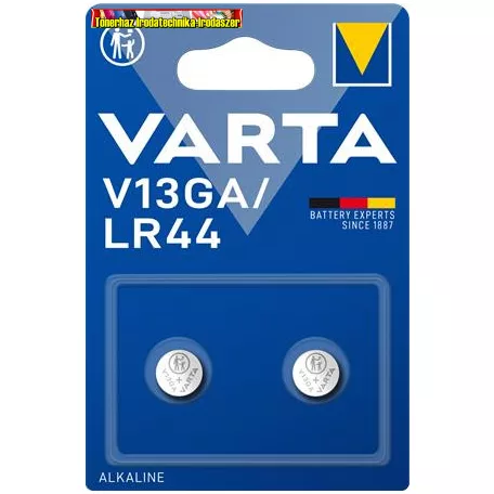 VARTA Gombelem, V13GA/LR44/A76, db-ár (2db/cs)