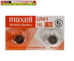 ELEM MAXELL GOMB LR41 (192,AG12,L1142)