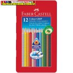   FABER-CASTELL Színes ceruza Grip -2001-  FÉMDOBOZBAN- 12db-os készlet  112413