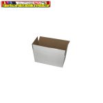 Karton doboz fehér 440x150x250 mm BR.