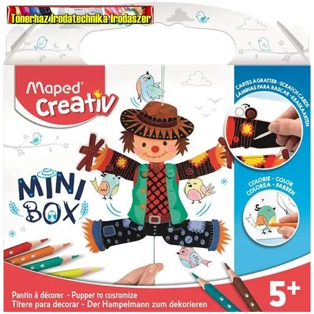 MAPED CREATIV Mini Box Madárijesztő kreatív készségfejlesztő készlet