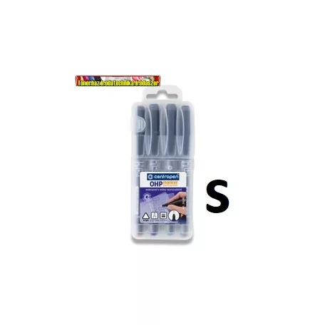 Centropen 2634 S 0,3mm alkoholos filctoll készlet (4db-os) (permanent)