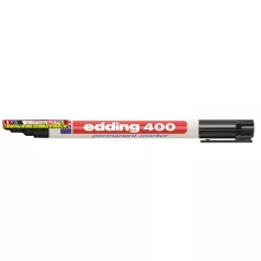 Alkoholos marker, 1 mm, EDDING 400, fekete