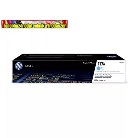 HP W2071A 117A eredeti Lézertoner  CYAN, 0,7k