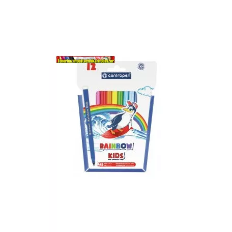 CENTROPEN FILC RAINBOW KIDS 12 DARABOS 7550/12 (filctoll)