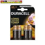   Duracell Basic alkaline ceruza AA elem 1.5V LR06 , db-ár (4db-os kiszerelés)