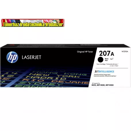 HP W2210A black eredeti toner 207A 1,35k