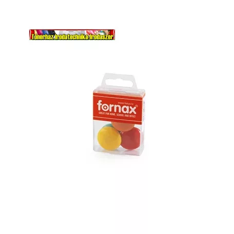 Fornax táblamágnes, mágneskorong, 30 mm, 5 db/csg,  5 szín (bc-309)