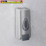   51119B Szappan adagoló - kézzel működtethető - 350 ml - fali - EZÜST (szappan,kézfertőtlenítő adagoló)