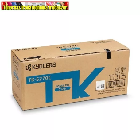 KYOCERA TK-5270 EREDETI TONER CYAN 6.000 OLDAL KAPACITÁS (TK5270)