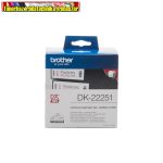  Brother DK-22251 papírszalag (piros/fekete nyomtatáshoz is jó)