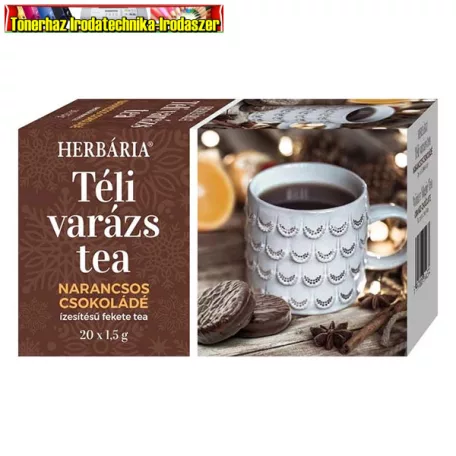 HERBÁRIA Téli Varázs Narancs-Csokoládé Gyümölcstea 20 filter/doboz