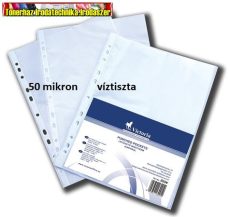 VICTORIA Genotherm, lefűzhető, A4, 50 mikron, víztiszta felület 100db/cs IDGV