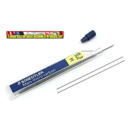 Grafitbél (ironbél), H, 0,3 mm, STAEDTLER 12szál/tub