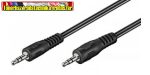 Audió kábel 3.5mm jack - 3.5mm jack 5m 