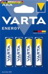 VARTA  Energy Alkaline Mikroceruza Elem, AAA LR03 ,db-ár