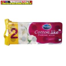 Perfex Cotton like premium white wc-papír 10 tekercs 200 lap 3 rétegű