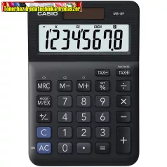   CASIO MS-8 F, asztali Számológép,  8 számjegy,  fekete (MS8F)