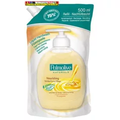   PALMOLIVE Nourishing Milk and Honey Folyékony szappan utántöltő, 0,5 l, 
