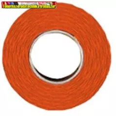Árazószalag 25x12 mm narancs piros