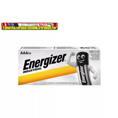 ENERGIZER  INDUSTRIAL  AAA CERUZA ALKÁLI ELEM LR03, 1.5V  , db-ár