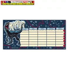   Órarend ARS UNA kétoldalas - Raptor - (50490875) (5993120006593)