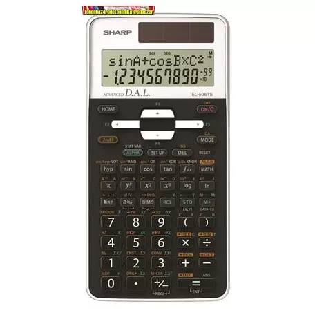 SHARP EL-506TS Számológép, tudományos, 470 funkció