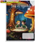 Füzet pd kisalakú Írok és rajzolok II. vonalas-sima 32 lapos (olvasónaplóhoz)