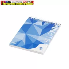  Jegyzettömb A6 60 lap spirálozott vonalas BLUERING