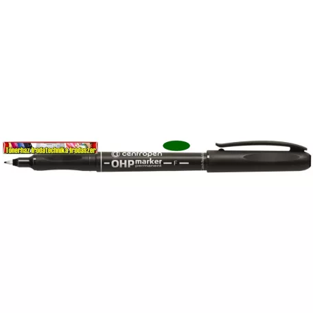 Centropen 2636 F 0,6 alkoholos filctoll zöld színben (permanent)