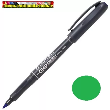 Centropen 2637 M 1.0 alkoholos filctoll zöld színben (permanent)