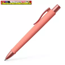 Faber-Castell Poly Ball Urban golyóstoll 1 mm, nyomógombos, korallpiros tolltest Faber-Castell Poly Ball Urban golyóstoll 1 mm, nyomógombos, korallpiros tolltest