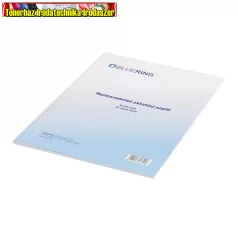   Munkavédelmi oktatási napló 24 lapos A4 álló B.VALL.349 BLUERING, SB: