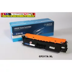   Utángyártott 17AXL Orink Prémium Import CF217AXL black toner 3,5K NEW CHIP!!  HP nyomtatóhoz