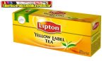  LIPTON Yellow label Fekete tea, 25x2 g