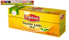  LIPTON Yellow label Fekete tea, 25x2 g