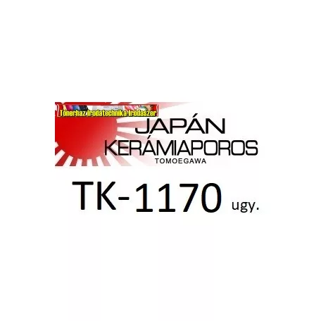 Kyocera TK-1170 Kerámiaporos Prémium utángyártott toner 7,2K (tk1170,tk 1170)
