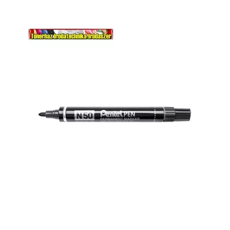 Pentel N50 alkoholos filctoll (Permanent marker) FEKETE