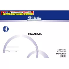 Fuvarlevél A/4 50x3pld D.gép. 17/V fekvő VICTORIA