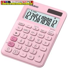 Casio MS-20 UC pink számológép asztali 12 digit nagy, döntött kijelző 