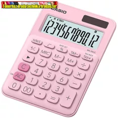   Casio MS-20 UC pink számológép asztali 12 digit nagy, döntött kijelző 