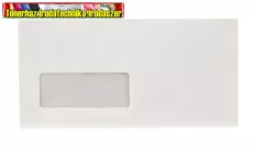LA/4 szilikonos boríték BAL ablakos 35x90mm 1000db/doboz 110x220mm (LA4)
