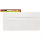 LA/4 szilikonos boríték BAL ablakos 35x90mm 1000db/doboz 110x220mm (LA4)